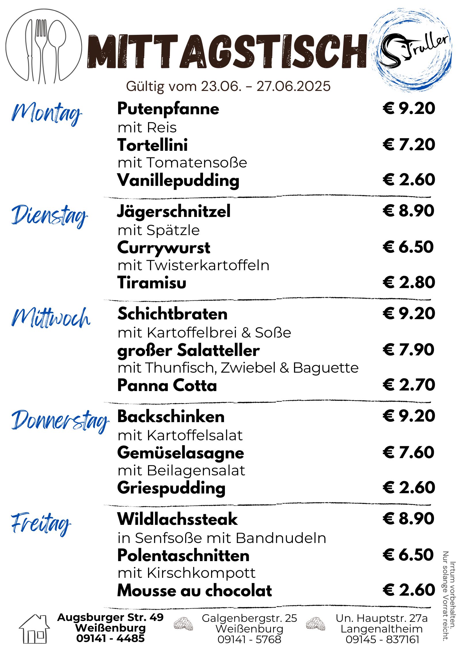 Angebot Einkaufstipps KW 20